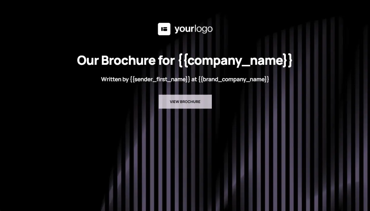 Agency Brochure Template