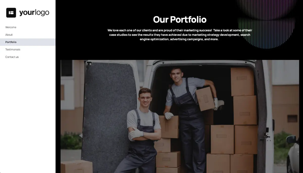 Agency Brochure Template - Get notified the second it's opened