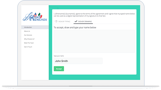 Head Honchos - document eSignature in Better Proposals