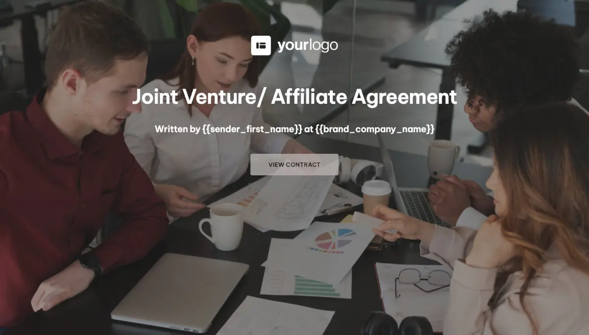 Joint Venture Agreement Template (UK)