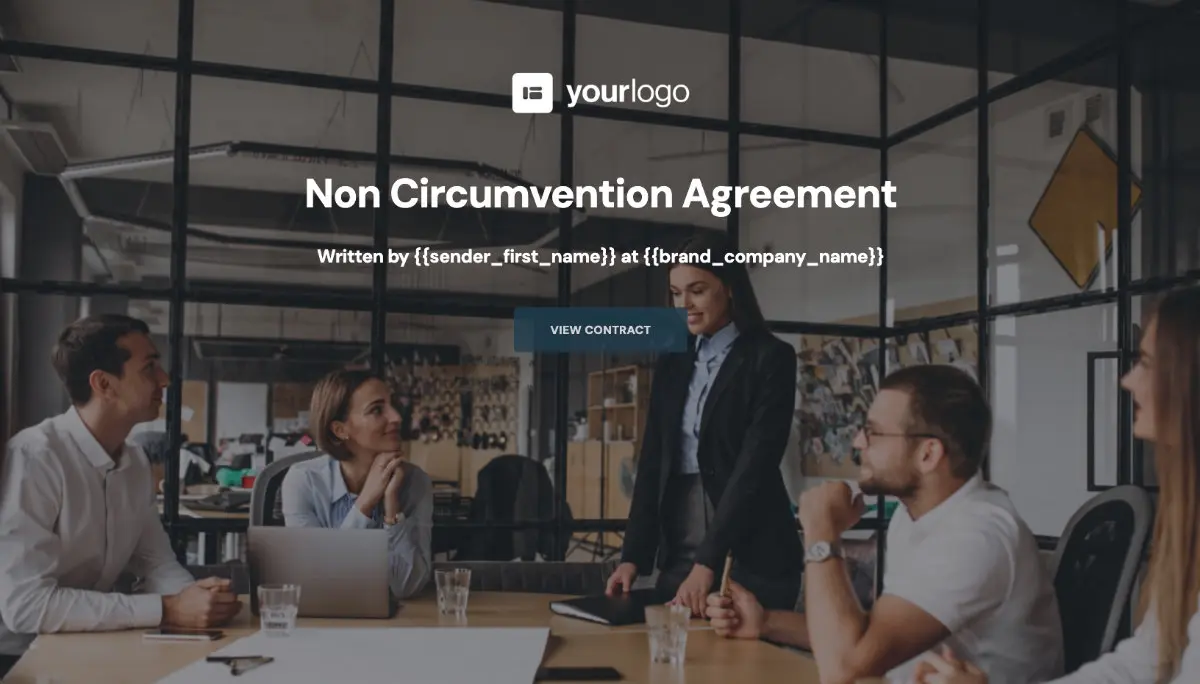 Non Circumvention Agreement Template (UK)