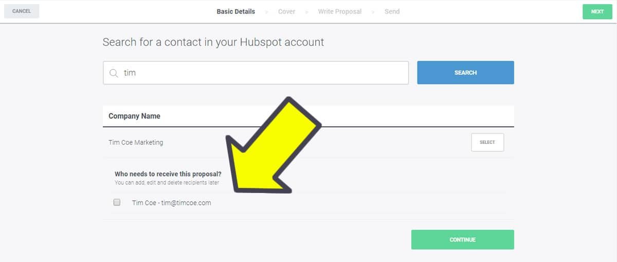 Connect HubSpot to Better Proposals - Step2