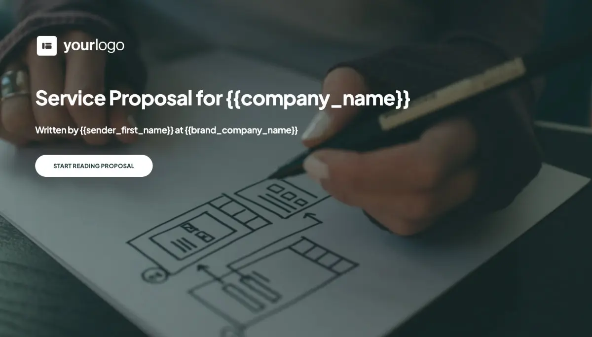 General Service Proposal Template - Green