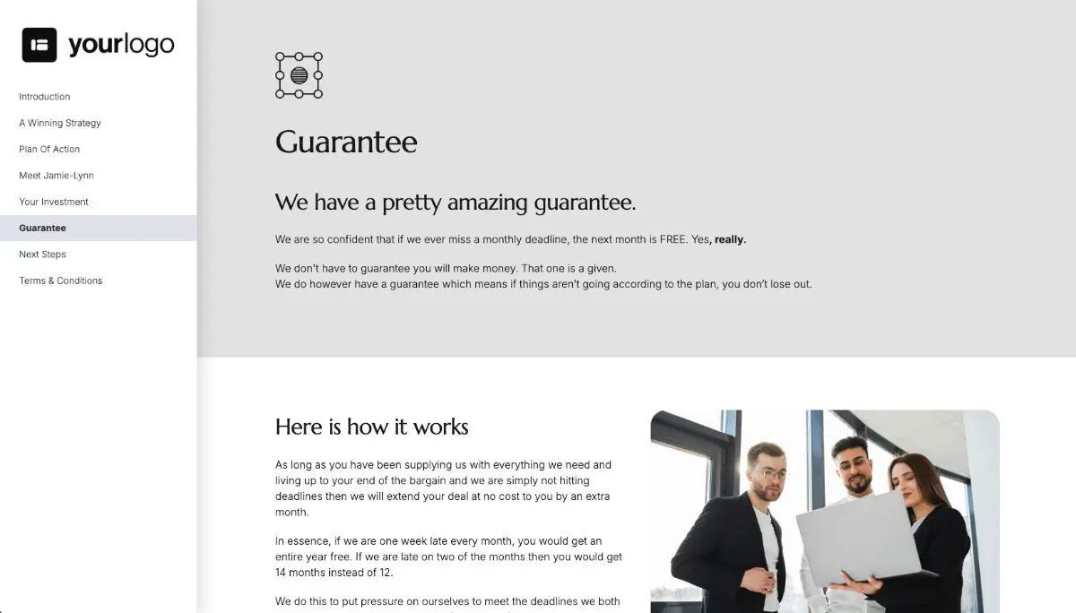 Business Consulting Proposal Template Slide 7