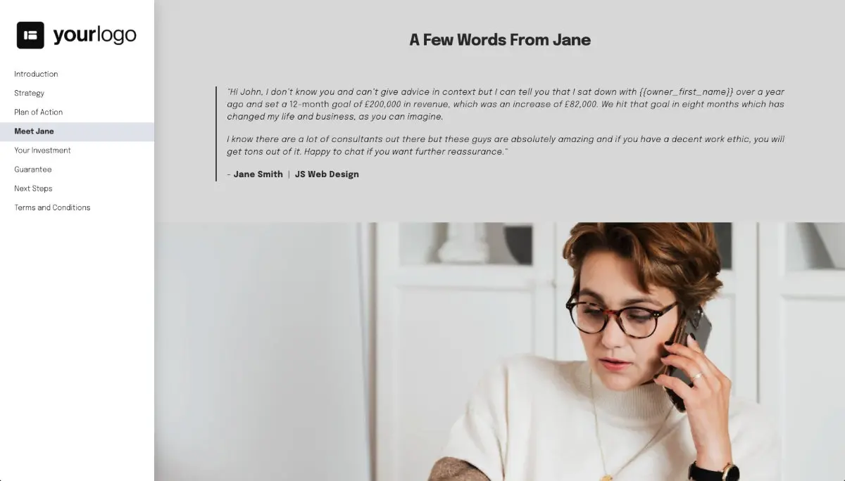 Consulting Proposal Template Slide 5
