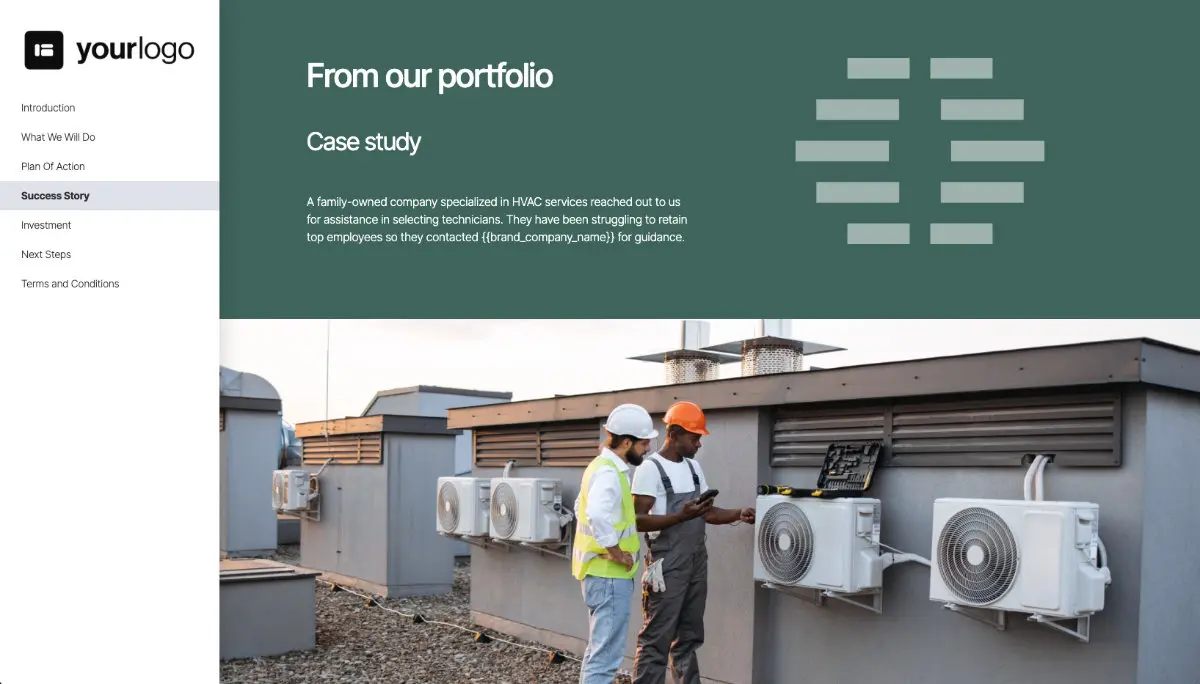 Human Resources Proposal Template Slide 5