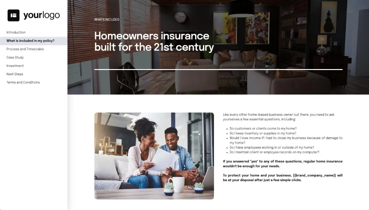 Insurance Proposal Template Slide 3