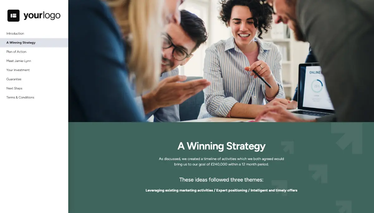 Marketing Consulting Proposal Template Slide 3