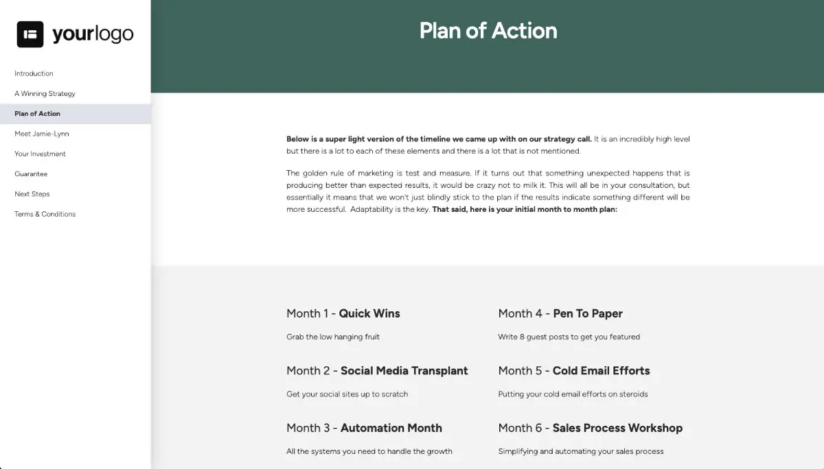 Marketing Consulting Proposal Template Slide 4