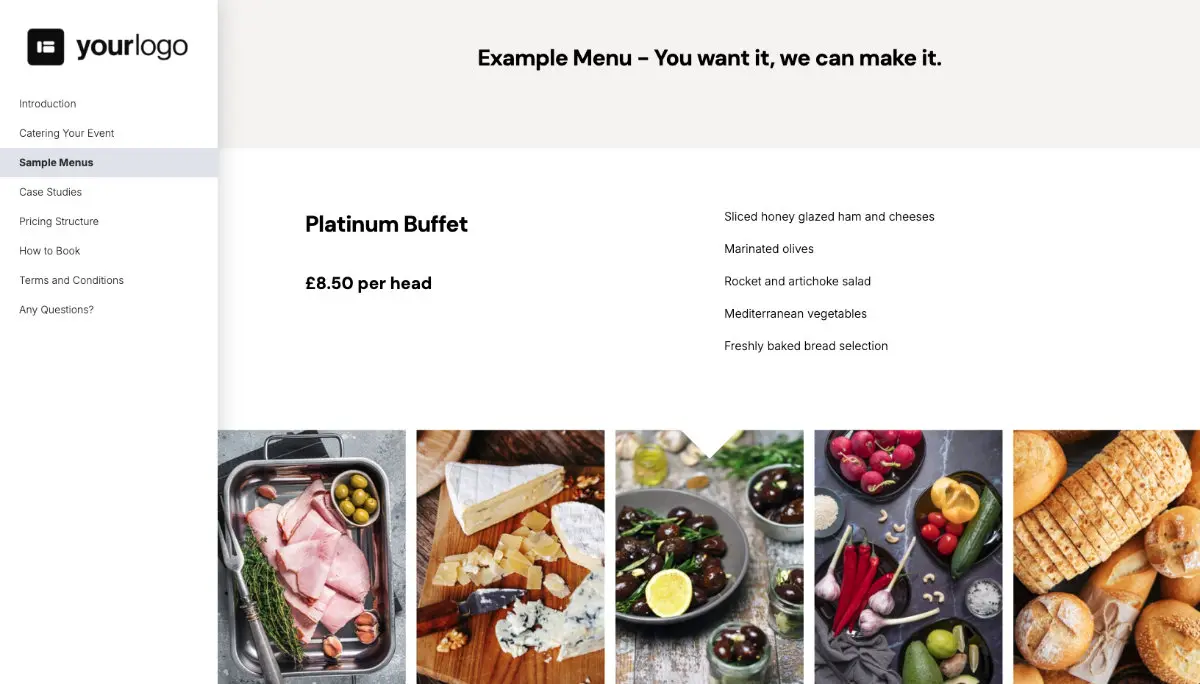 Catering Proposal Template Slide 4