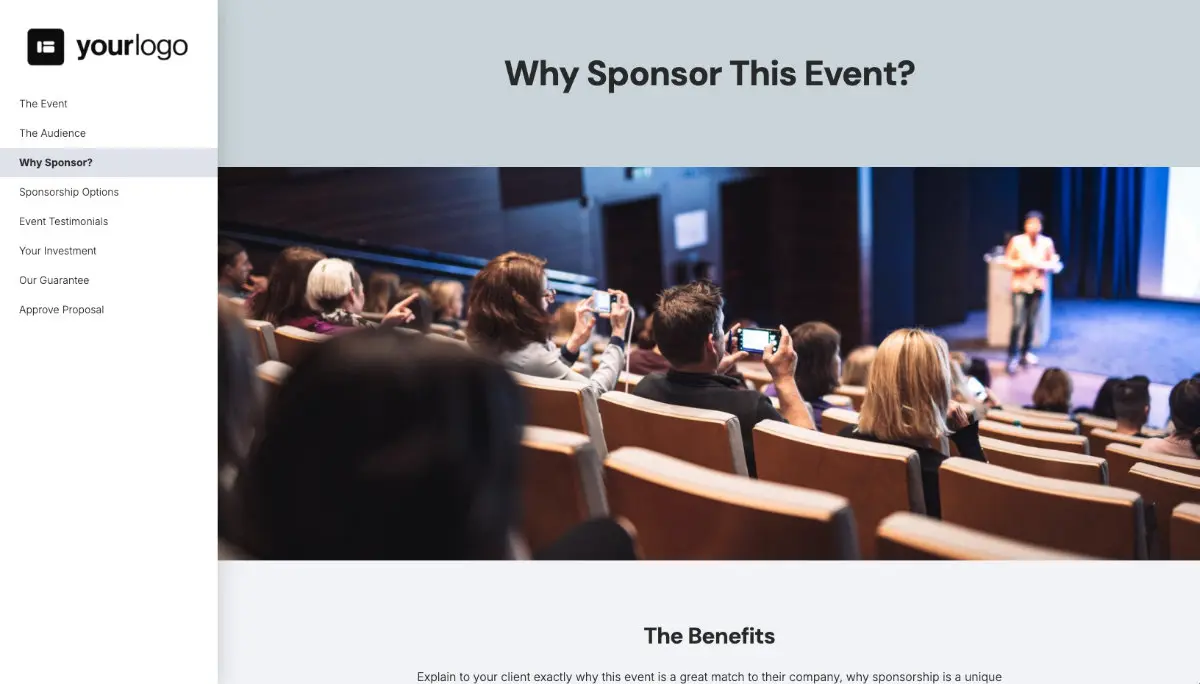 Event Sponsorship Proposal Template Slide 4