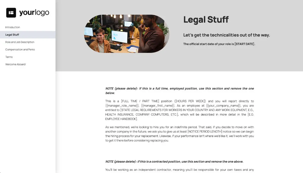 Content Marketing Manager Job Offer Template Slide 3