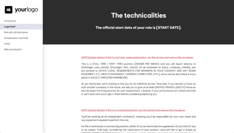 Account Executive Job Offer Template - All Bases Covered