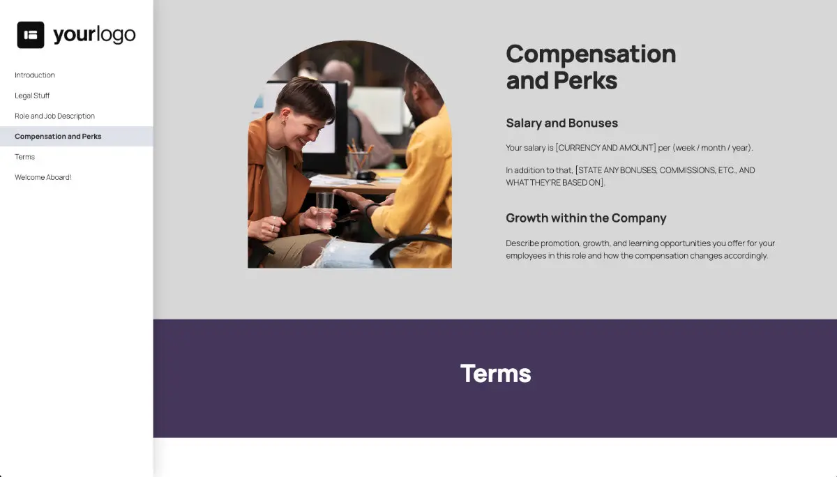 Content Marketing Manager Job Offer Template Slide 5