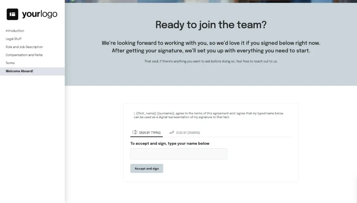 Digital Marketing Manager Job Offer Template - Digital Acceptance