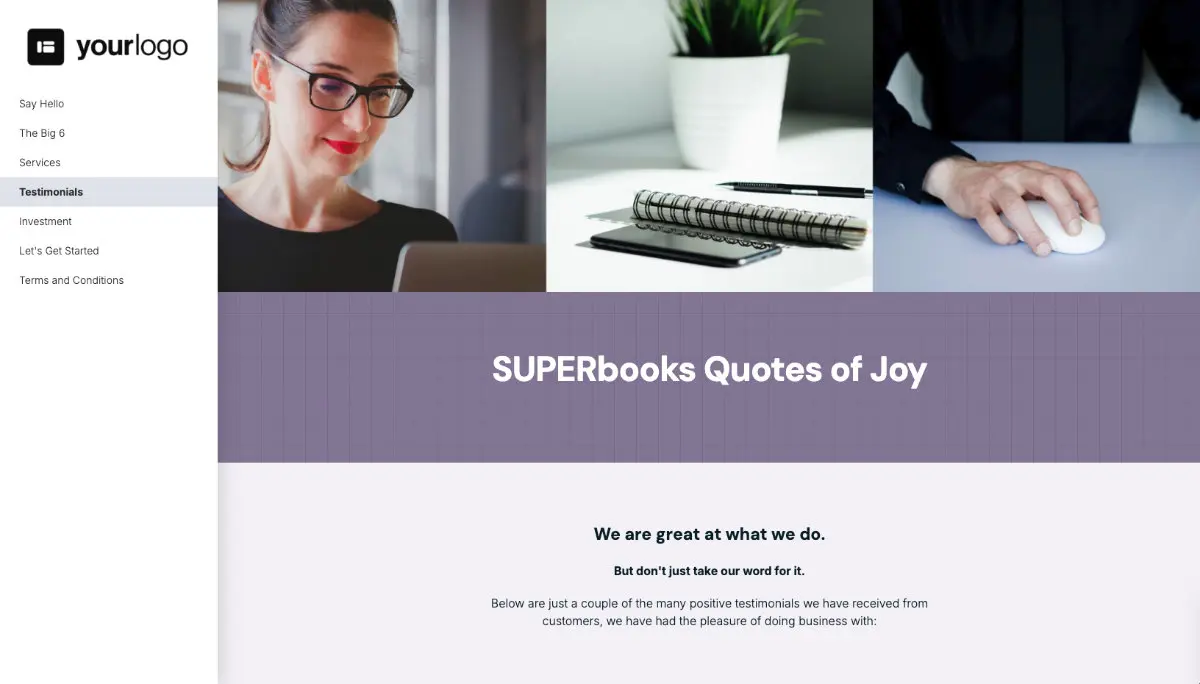 Bookkeeping Proposal Template - Case study example