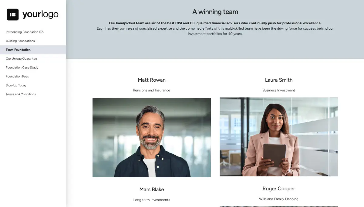 Financial Planning Proposal Template Slide 4