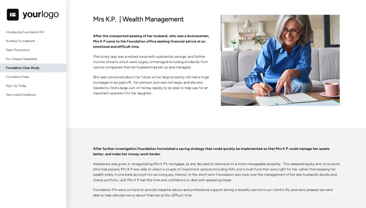 Financial Planning Proposal Template Slide 6