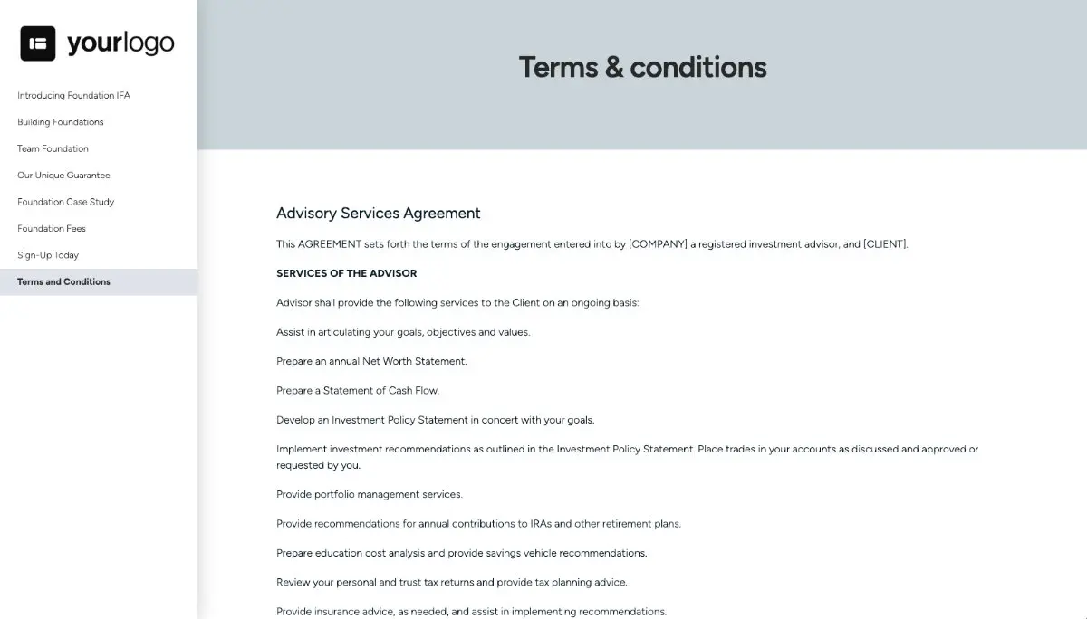 Financial Planning Proposal Template Slide 9