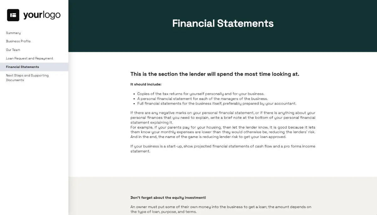 Business Loan Proposal Template Slide 6