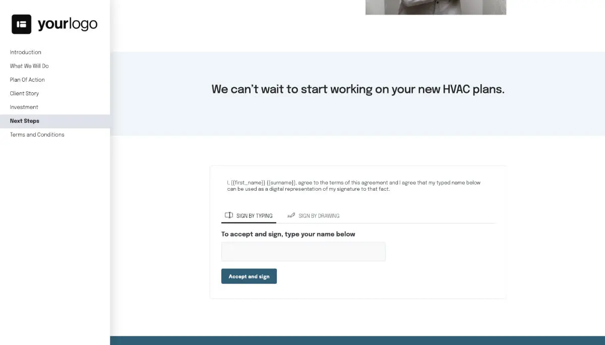 HVAC Proposal Template Slide 7