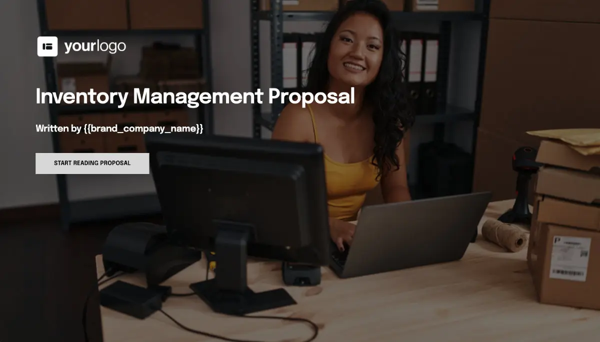 Inventory Proposal Template