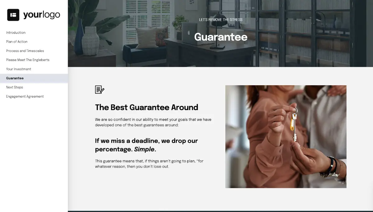 Real Estate Proposal Template Slide 7