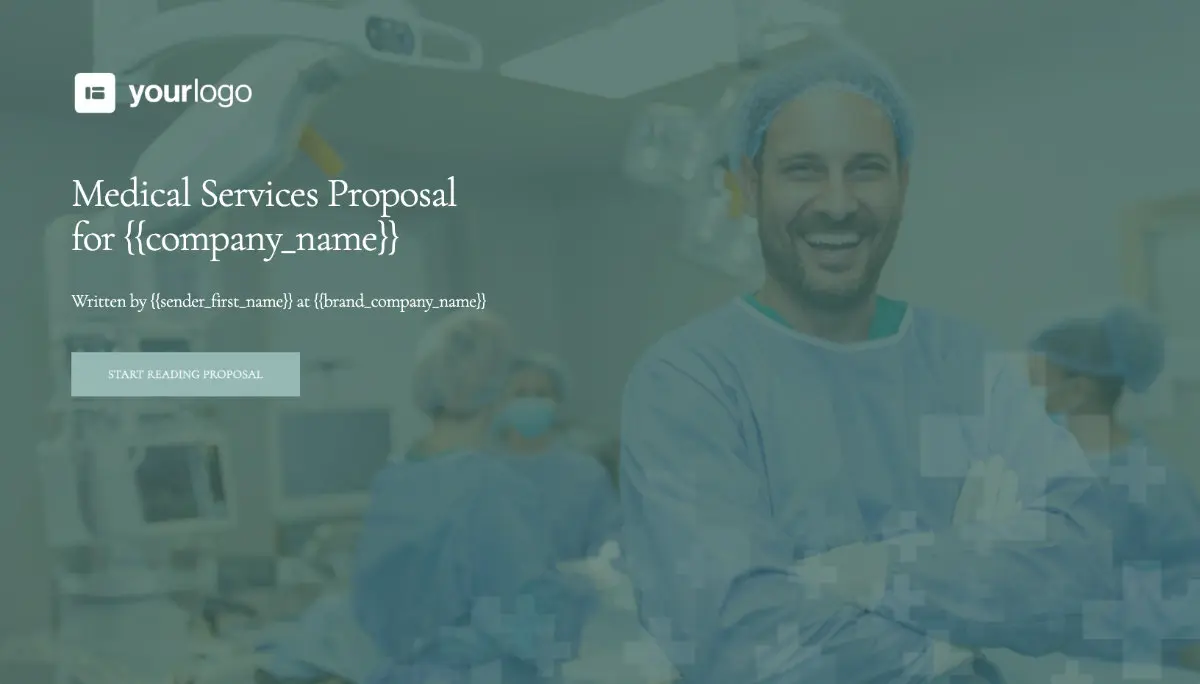 Medical Services Proposal Template