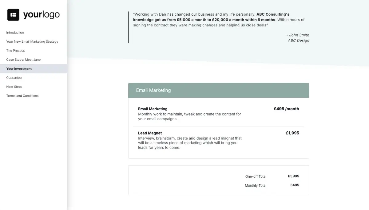 Email Marketing Proposal Template Slide 6