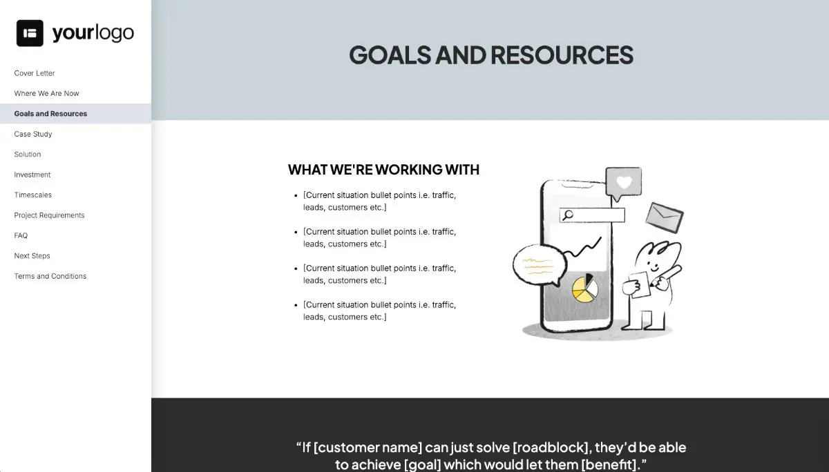 Marketing Funnels Proposal Template Slide 4