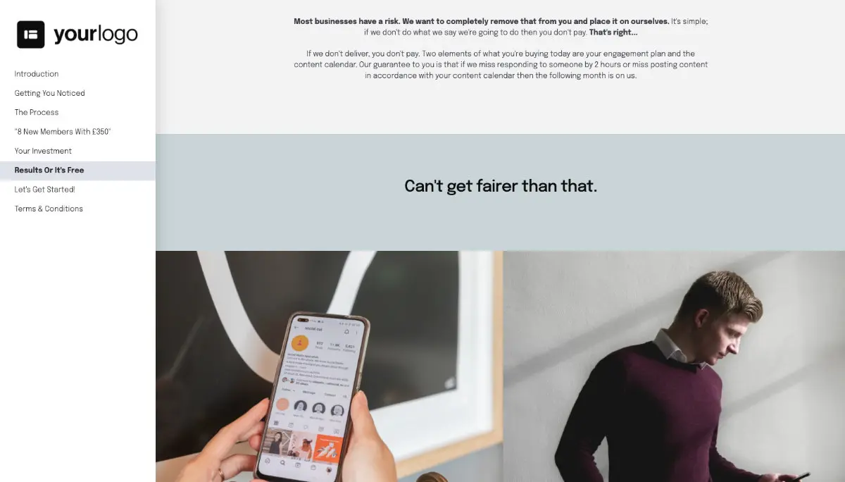 Social Media Marketing Proposal Template Slide 7