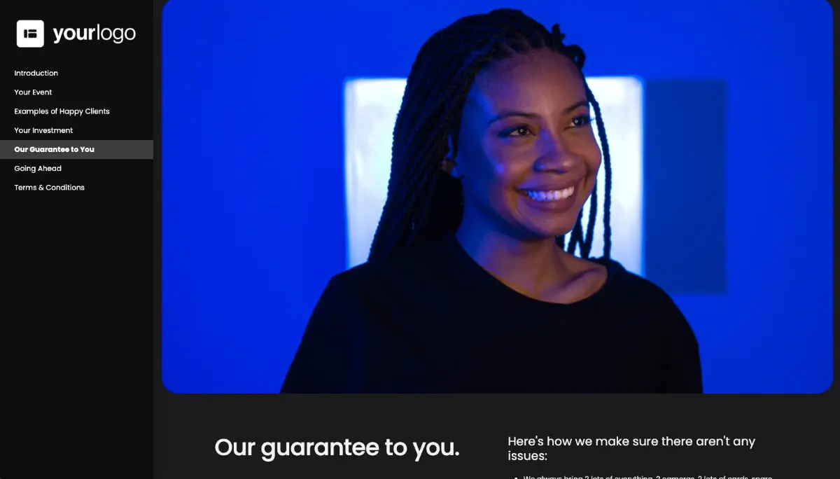 Photography Proposal Template Slide 6