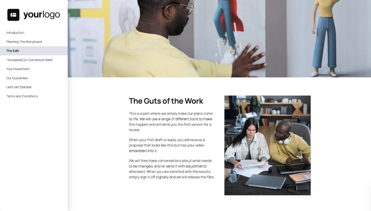 Website Explainer Video Proposal Template Slide 4