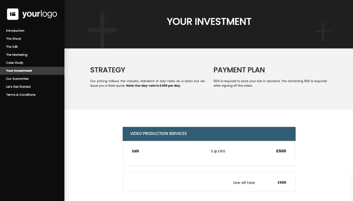 Video Production Proposal Template Slide 7