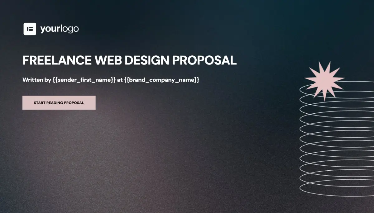 Freelance Web Design Proposal Template