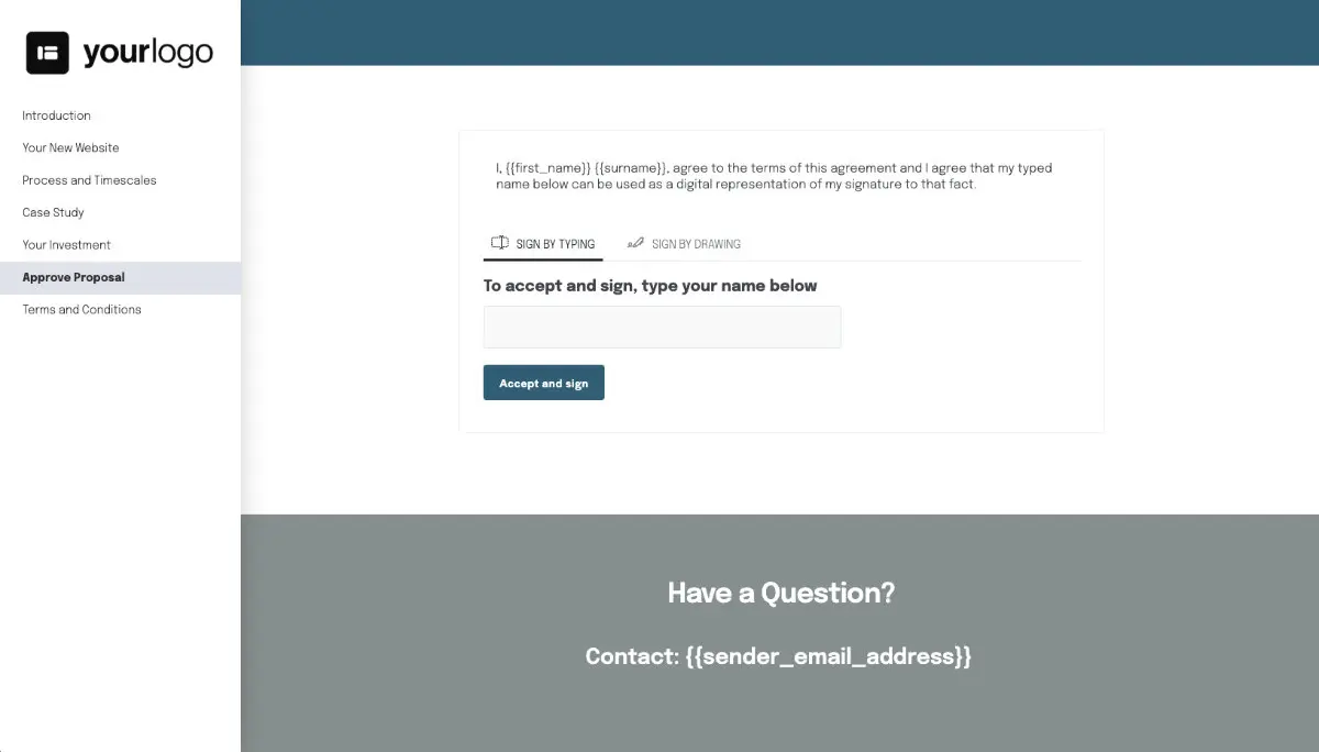 Simple Web Design Proposal Template Slide 7