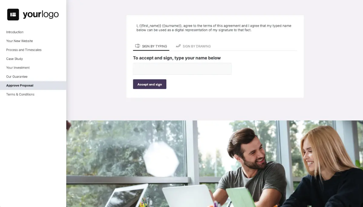 WordPress Web Design Proposal Template - The next steps