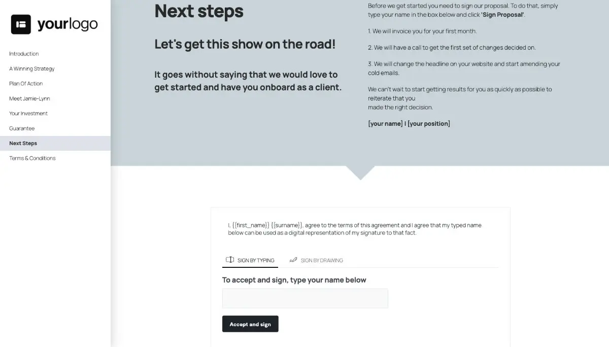 Business Development Quote Template Slide 8