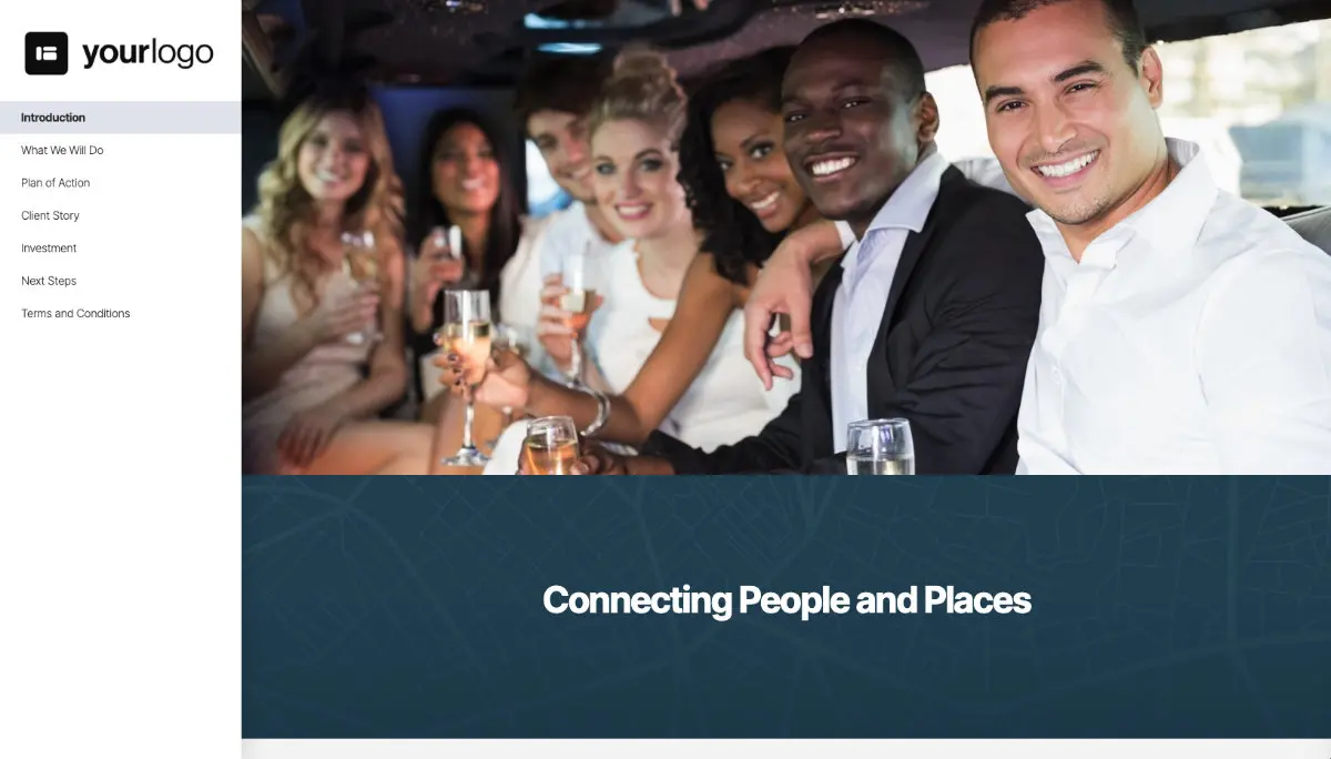 Transportation Quote Template - Pre-Written Introduction Section