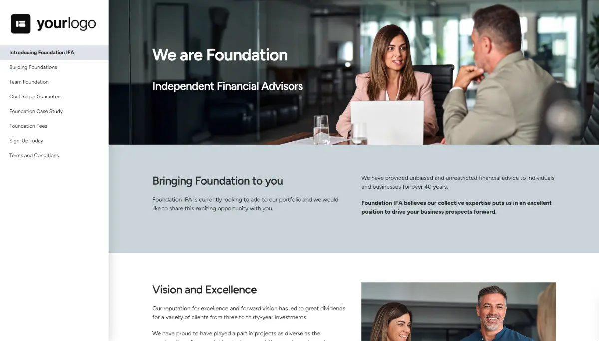 Financial Planning Quote Template Slide 2