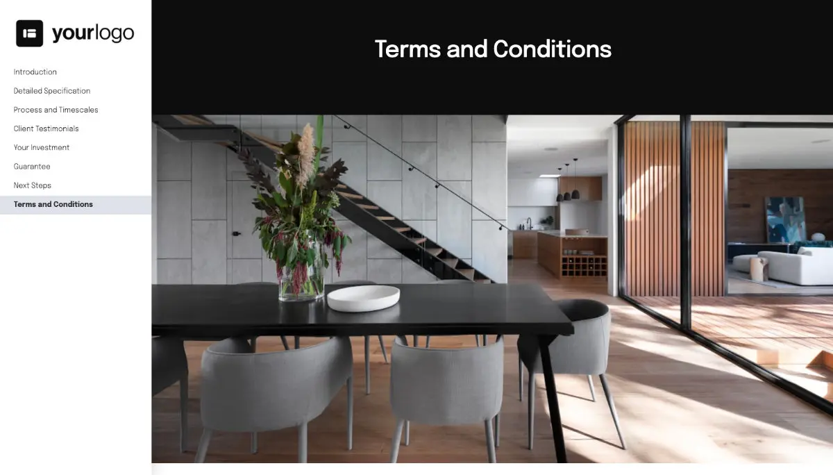 Architecture Quote Template - Pre-Written Contract