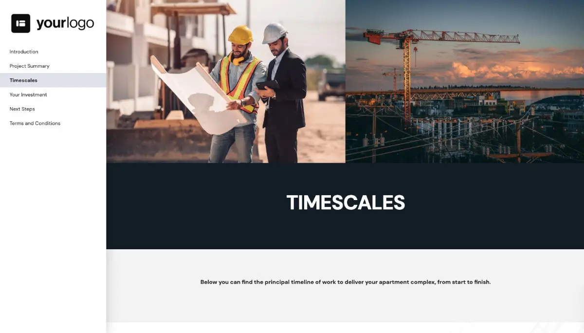 Construction Work Quote Template Slide 4