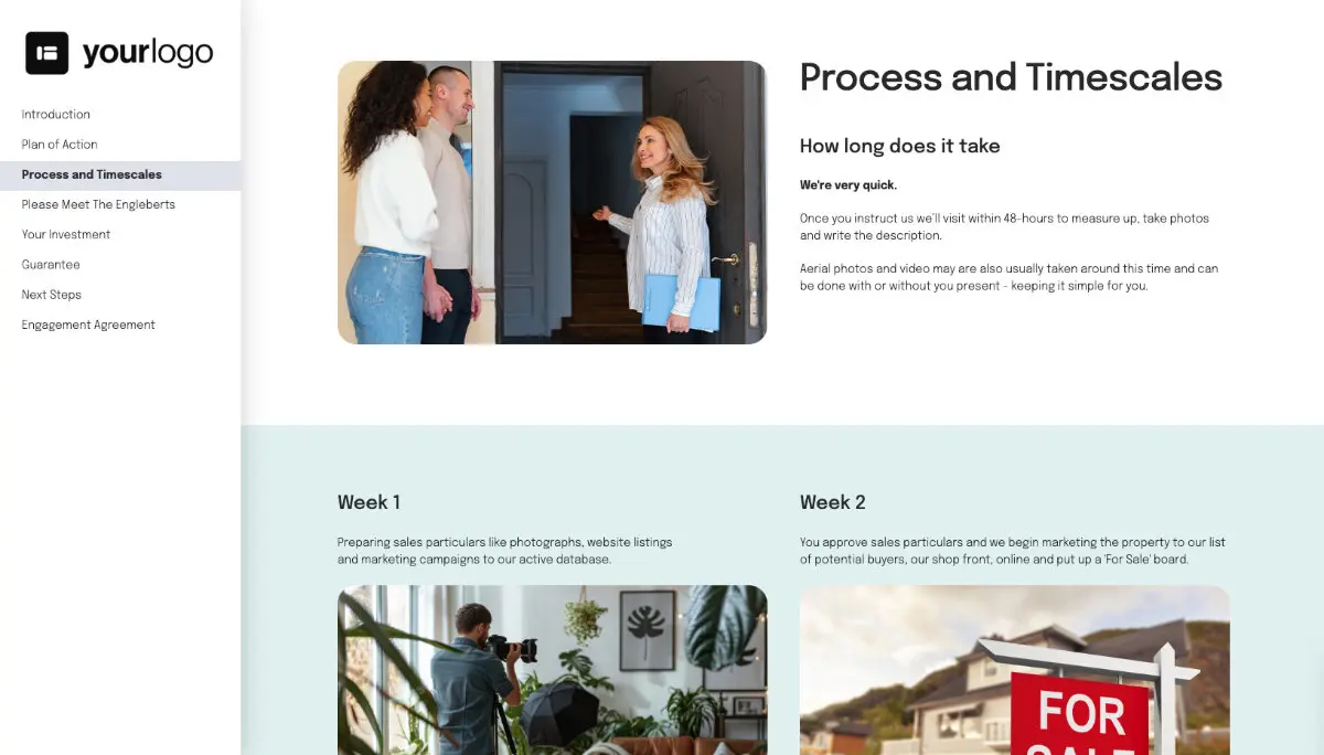 Estate Agent Quote Template Slide 4