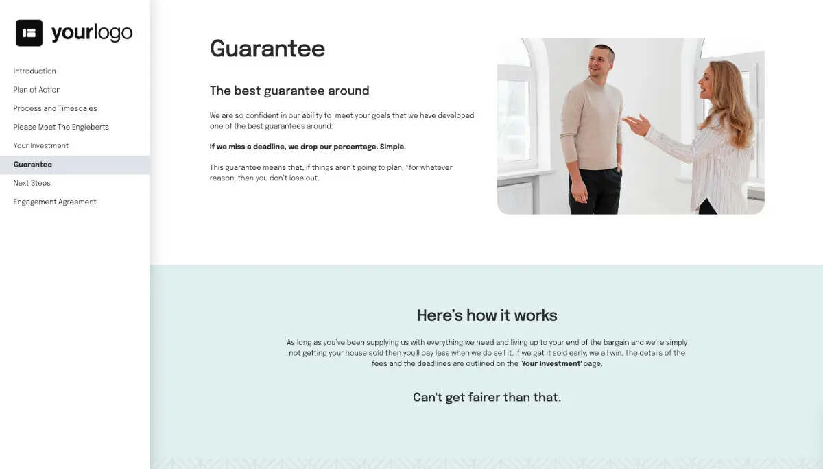 Estate Agent Quote Template Slide 7