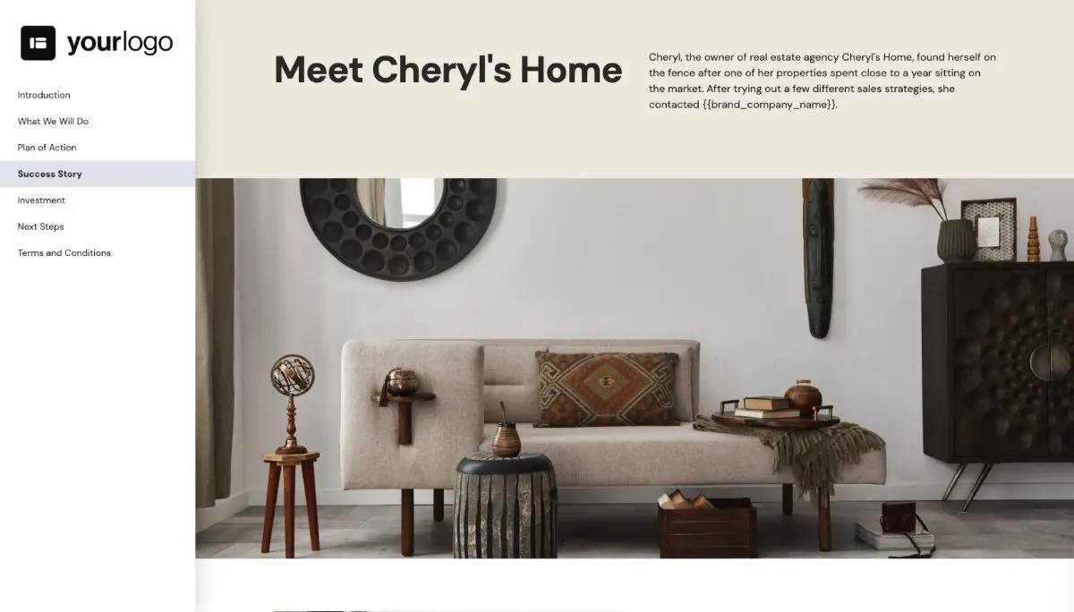 Home Staging Quote Template Slide 5