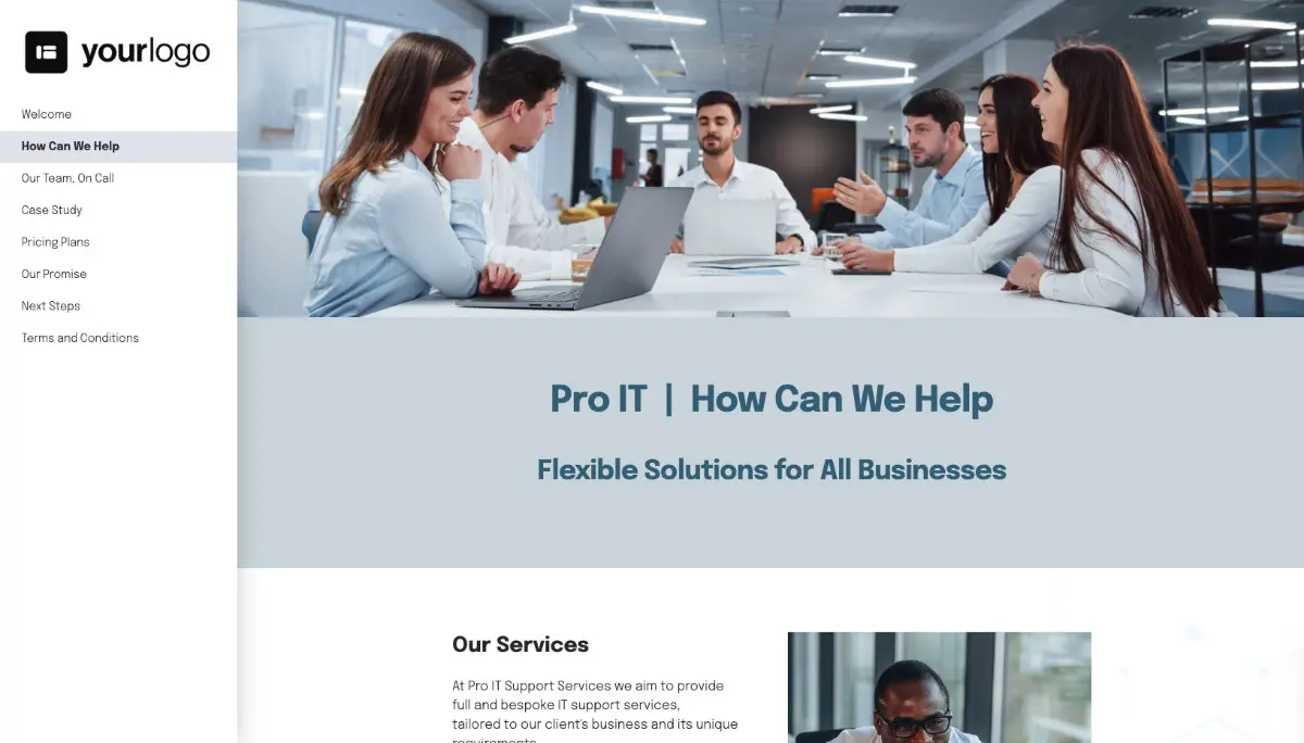 IT Support Services Quote Template Slide 3