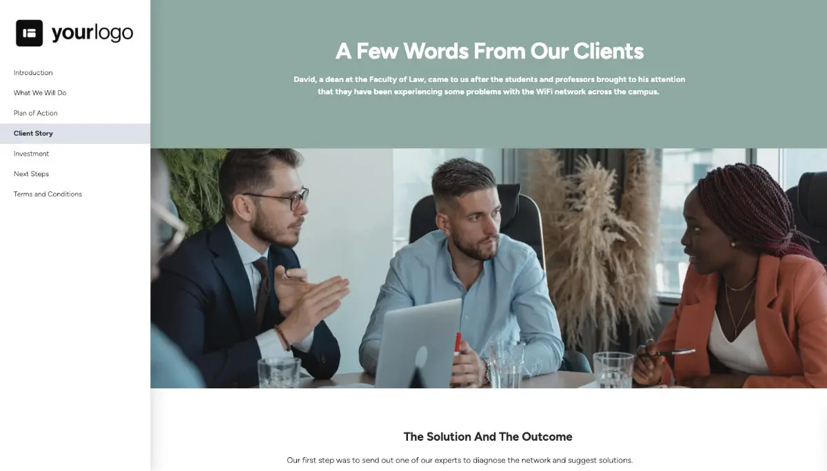 Network Design Quote Template Slide 5