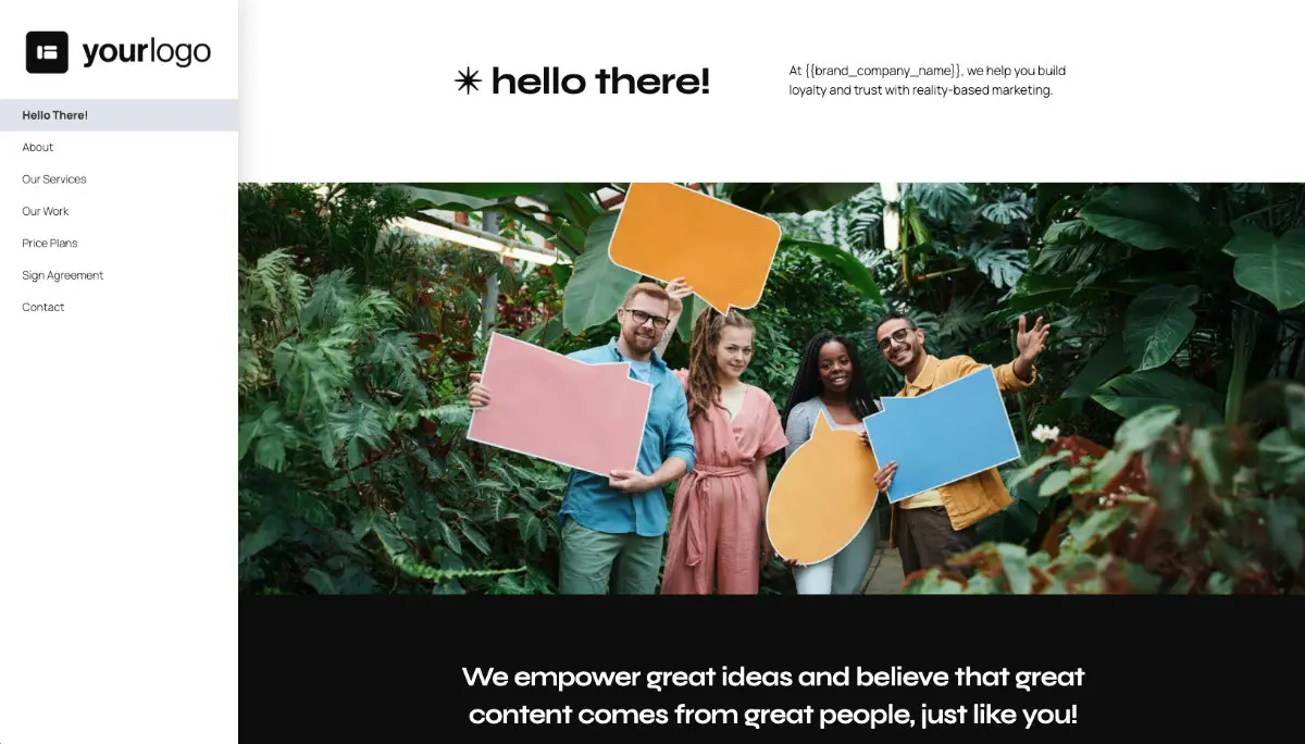 Marketing Agency Quote Template Slide 2