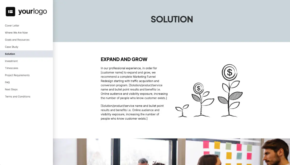 Marketing Funnels Quote Template Slide 6