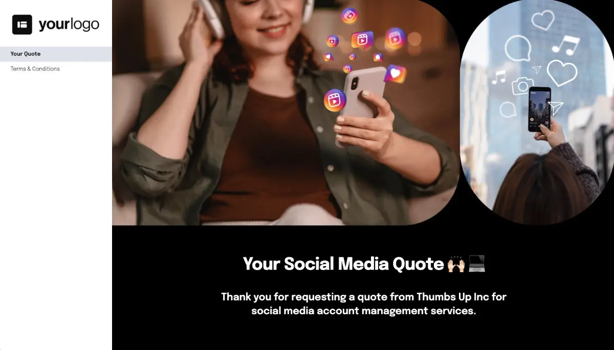 Social Media Quote Template Slide 2